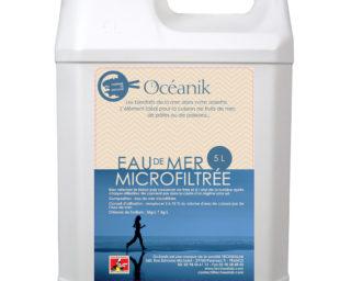 Eau de mer microfiltrée 5L